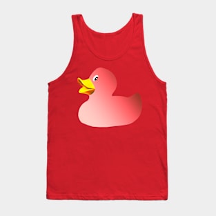 Pink duck Tank Top